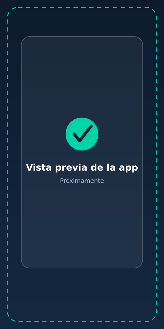 Vista previa de la app PagoReal verificando un comprobante de pago